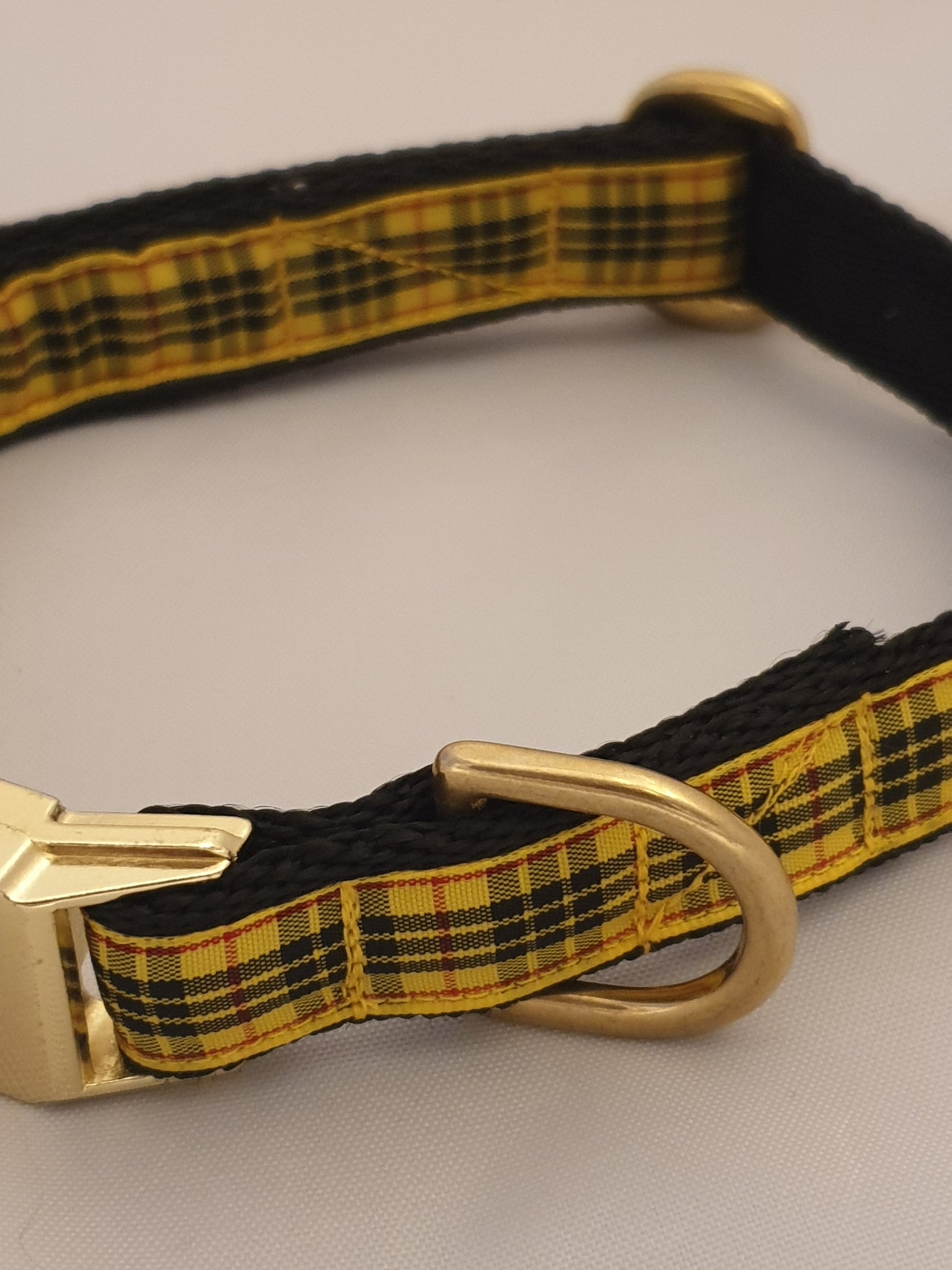 tartan dog collar