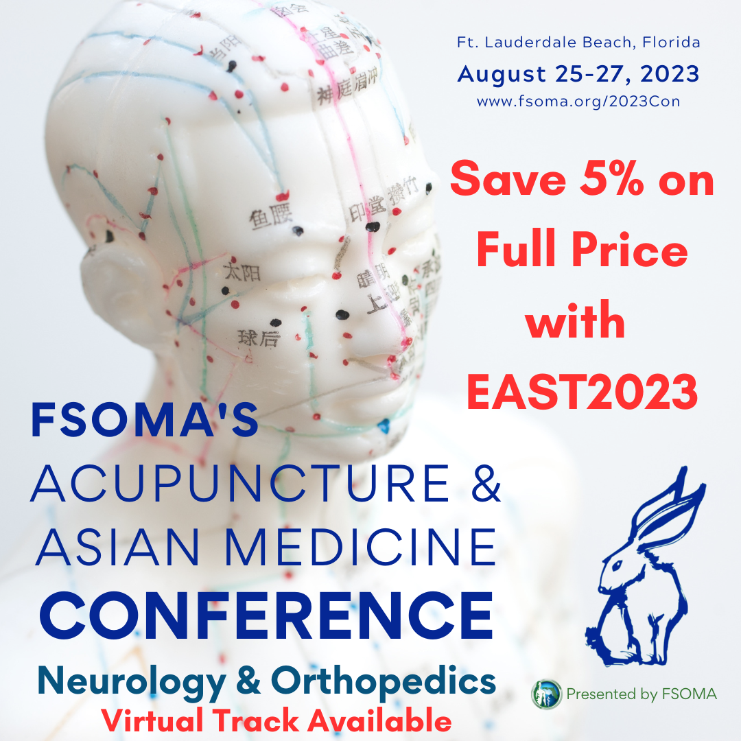 FSOMA 2023 Conference, save 5% with code EAST2023