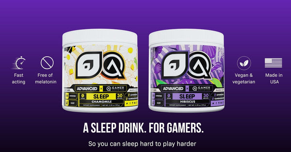 SLEEP drink gamer advantage, advanced gg