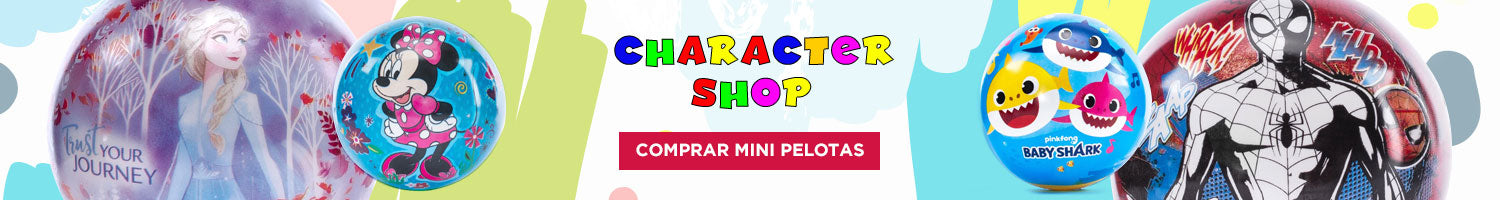 ¡Compra minibolas de personajes!