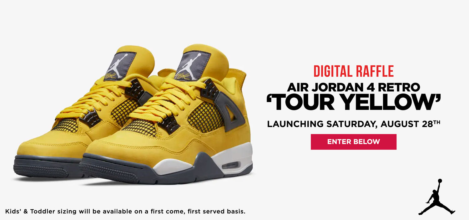 Air Jordan 4 Retro 'Tour Yellow'
