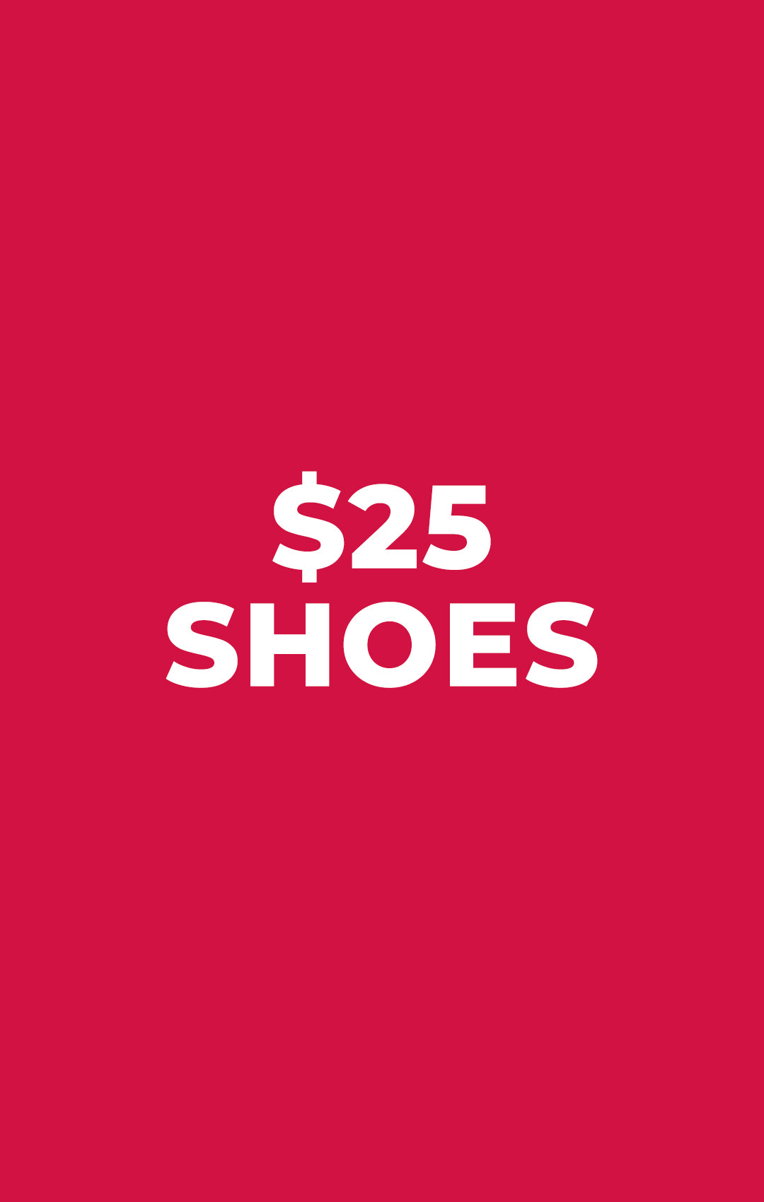 $25 Shoes