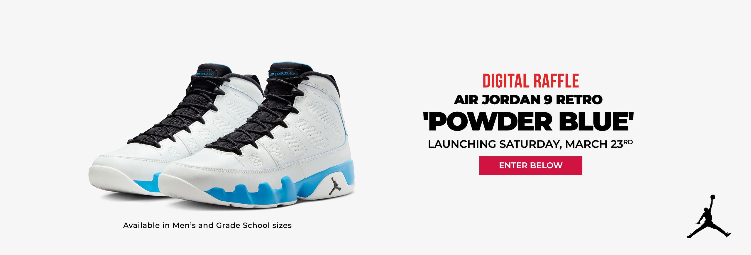 AIR JORDAN 9 RETRO 'POWDER BLUE'