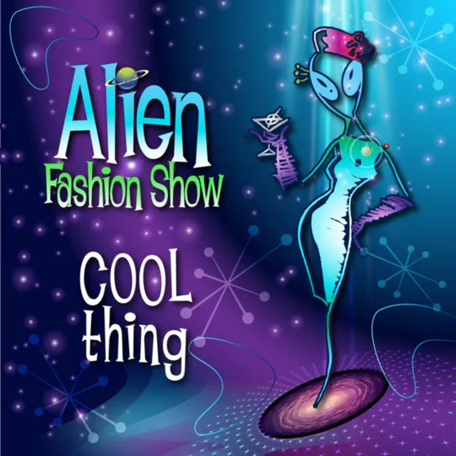 Alien Fashion Show Background Image