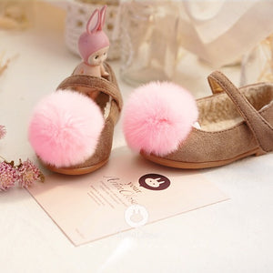 pink pom pom shoes