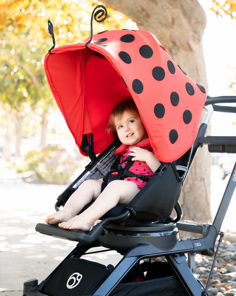 Halloween Stroller Costume Lady Bug