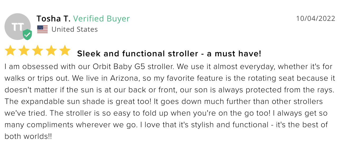 Orbit Baby Stroller Adapter