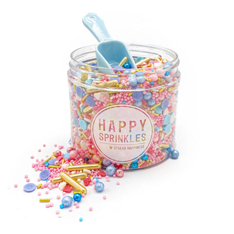 Mini cuchara de crumble en mezcla de crumble Happy Sprinkles Dancing Queen