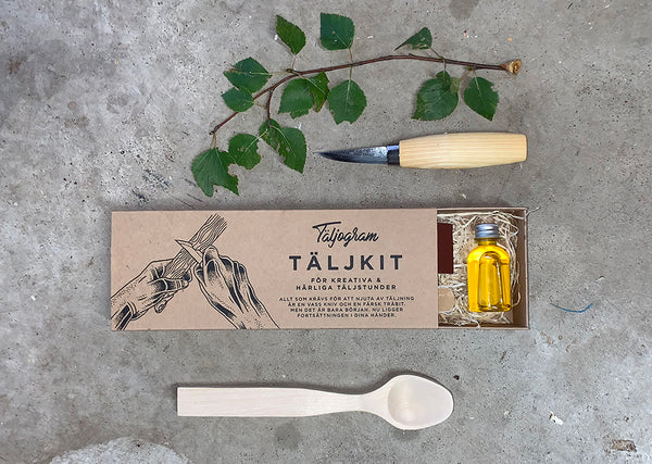 Täljogram Spoon kit