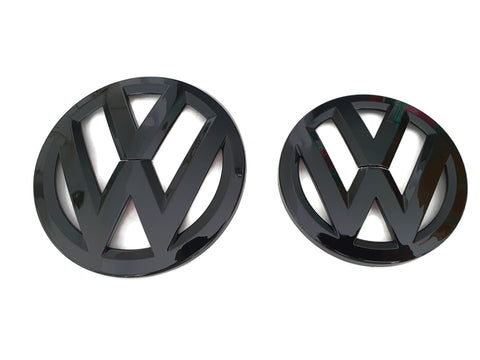 Volkswagen Front Grill R-Line Badge Emblem - Genuine Volkswagen  3C8853948BFXC - LLLParts