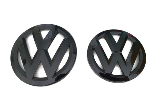 VW Polo Gloss Black Front and Rear Badge Cover 6R/6C - MK5 2009-18 – Custom  My Ride