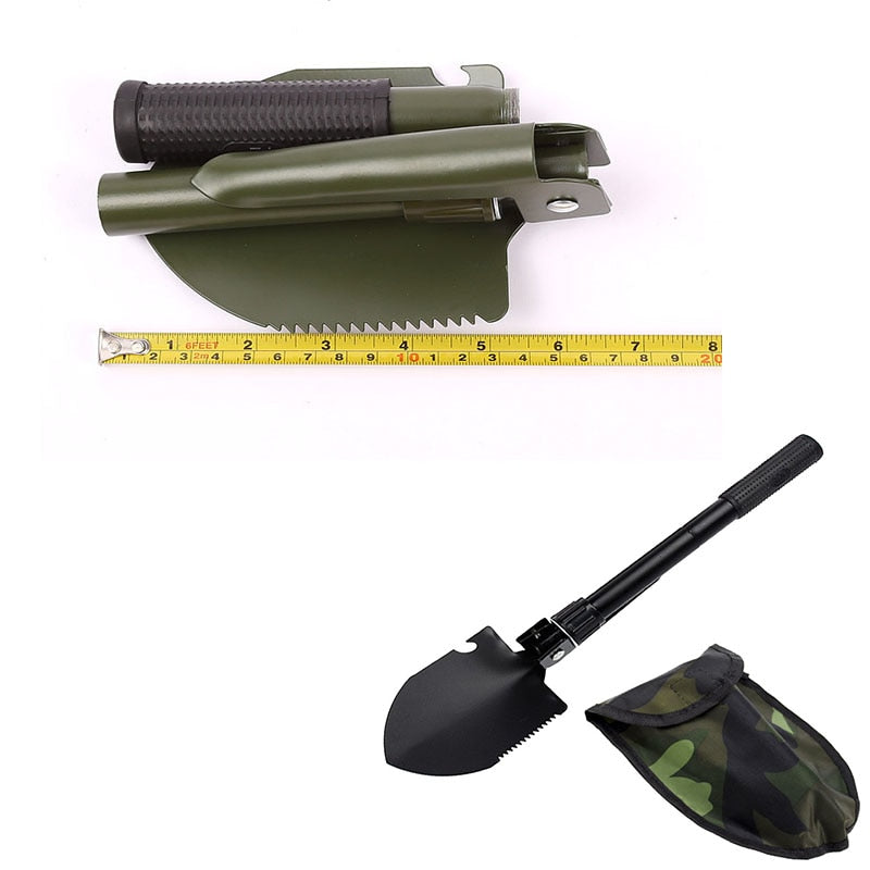 portable folding shovel