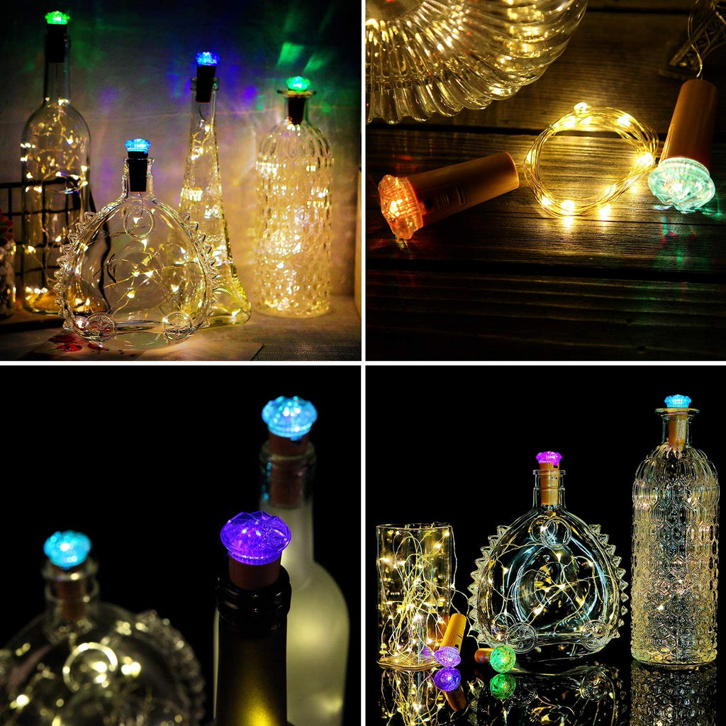 Battery-Operated Bottle Fairy String Lights - Enchanting Bottle