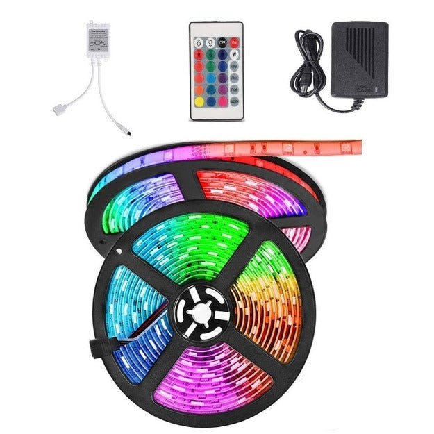Intempo Sync Multi-Coloured USB LED Strip Light, 5 M - No1Brands4You