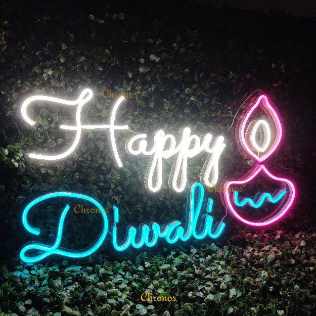 happy diwali projector light