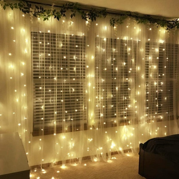 Curtain LED Lights, Warm White, Chronos Lights