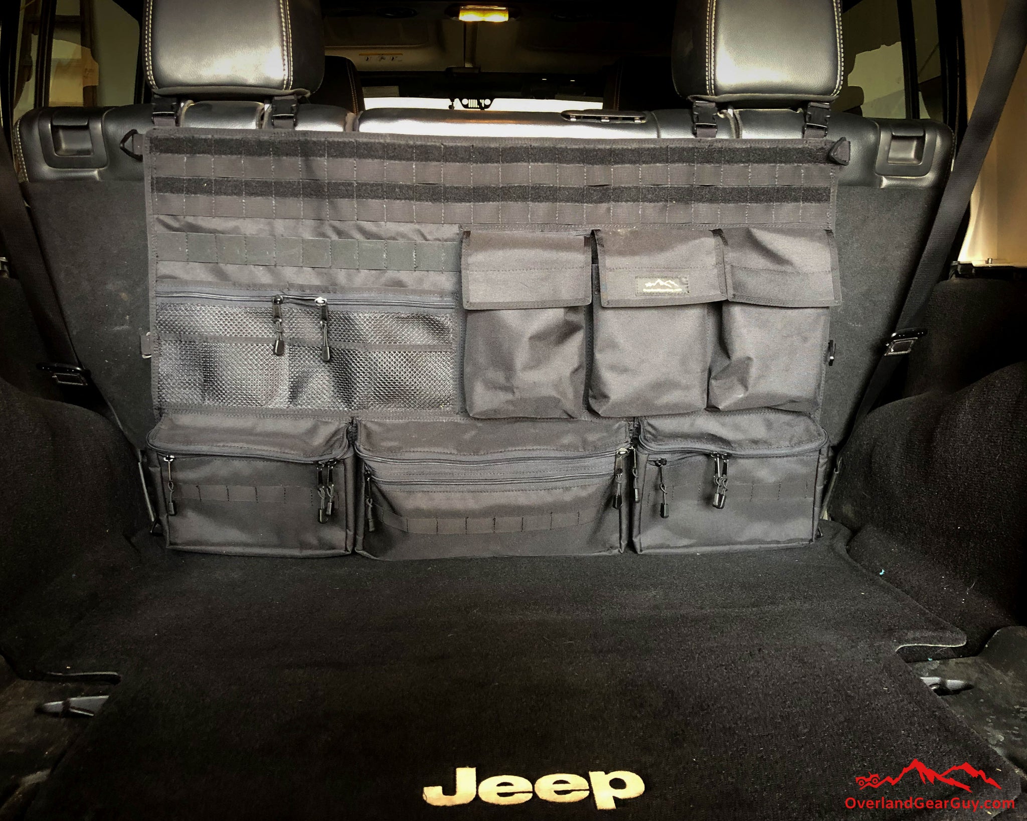 Jeep Rear Organizer - Jeep Vehicle Storage by Overland Gear Guy