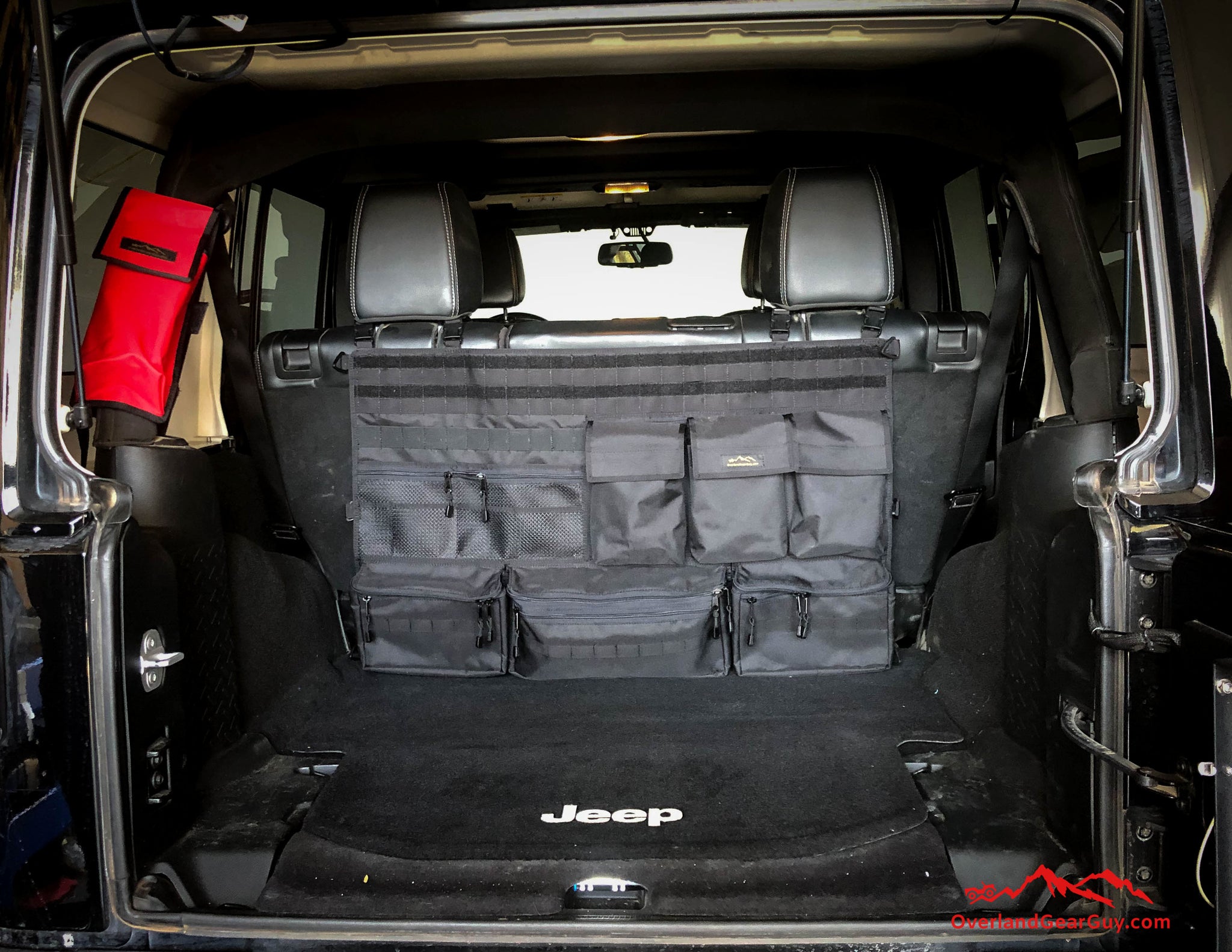 Jeep Rear Organizer - Jeep Vehicle Storage by Overland Gear Guy