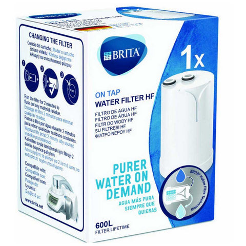  BRITA On Tap HF Water Filter Cartridge - Compatible with BRITA  On Tap Filtration System - 600 litres of Excellent Taste Filtered Water:  Tools & Home Improvement