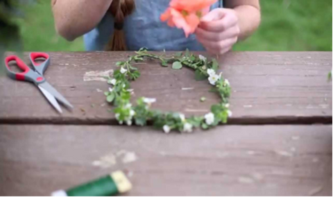 Lilac Festival Flower Crown