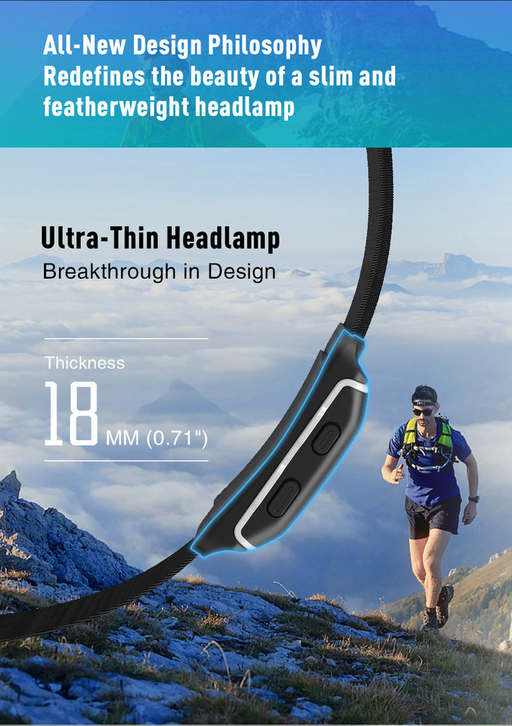 KLARUS Comfortable HR1 running headlamp