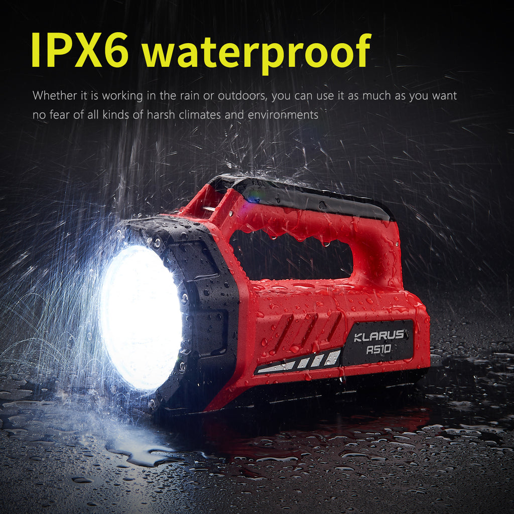 IPX6 durable construction for long-lasting performance