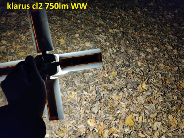 Klarus CL2 Campinglaterne 750LM Warmes Licht