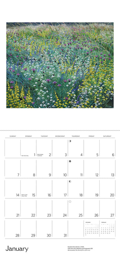 9781087507484 Owls Jeannine Chappell 2024 Wall Calendar