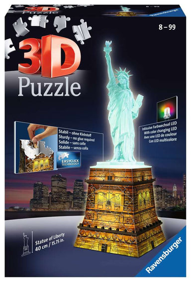 Lumineux Puzzle Tour Eiffel 3d 216 Pcs