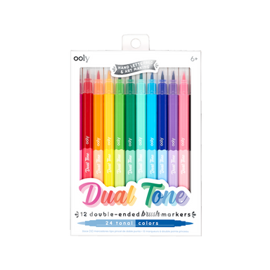 Calligraphy Duo Double-Ended Markers (Set 12) - Pennysmiths Paper