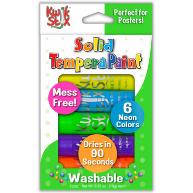 Kwik Stix Solid Tempera Paint - 6 Classic Colors — Bird in Hand