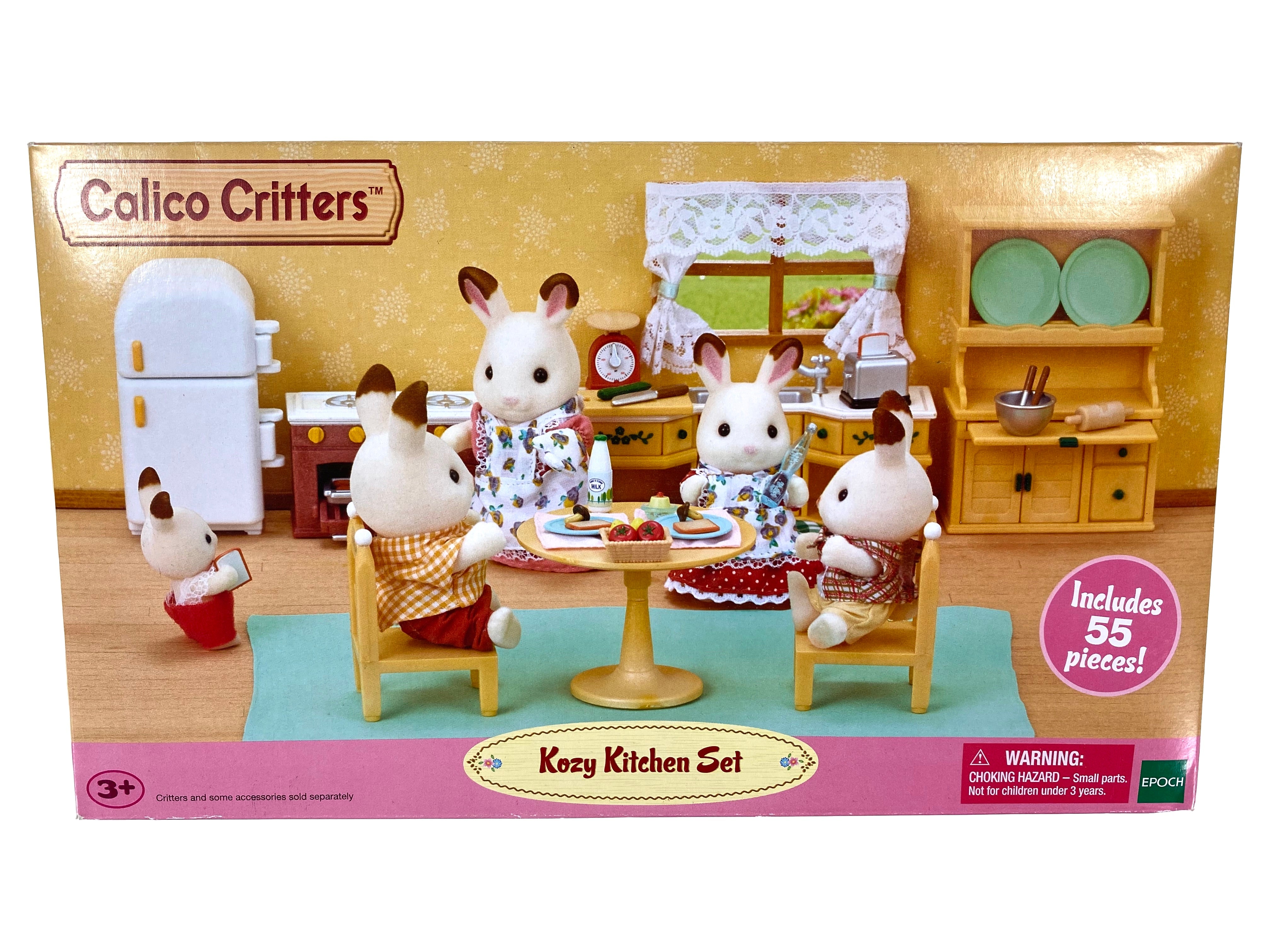 calico critters kozy kitchen