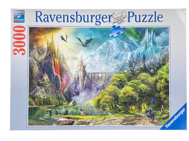 Ravensburger Tigers in Paradise - Rompecabezas de 3000 piezas para adultos,  16719, herramientas hechas a mano, pizarra azul duradera, cada pieza