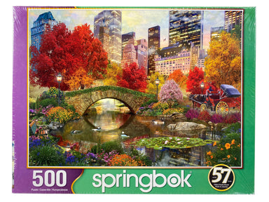 Autumn Lake 500 Piece Puzzle — Bird in Hand