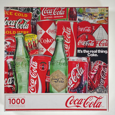 Coca Cola Gameboard 1000 Piece Puzzle — Bird in Hand