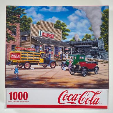 Holiday Tidings 1500 Piece Coca Cola Puzzle