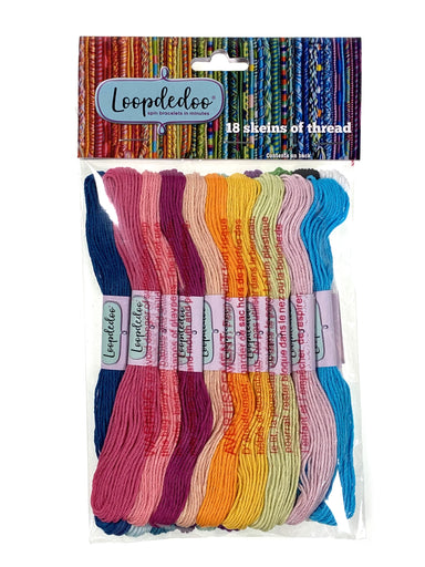 Loopdedoo Refill Threads, Standard Colors