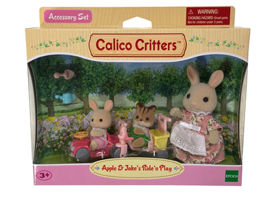 calico critters apple & jake's ride n play