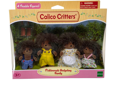 calico critters hedgehog family