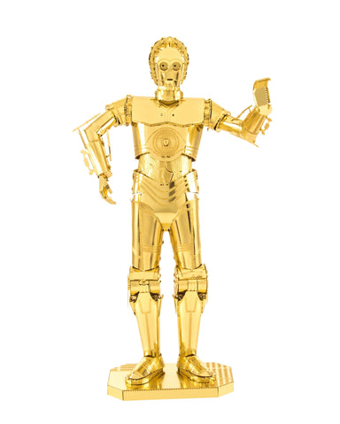 Metal Earth Iconx - Gold Star Wars C-3PO — Bird in Hand