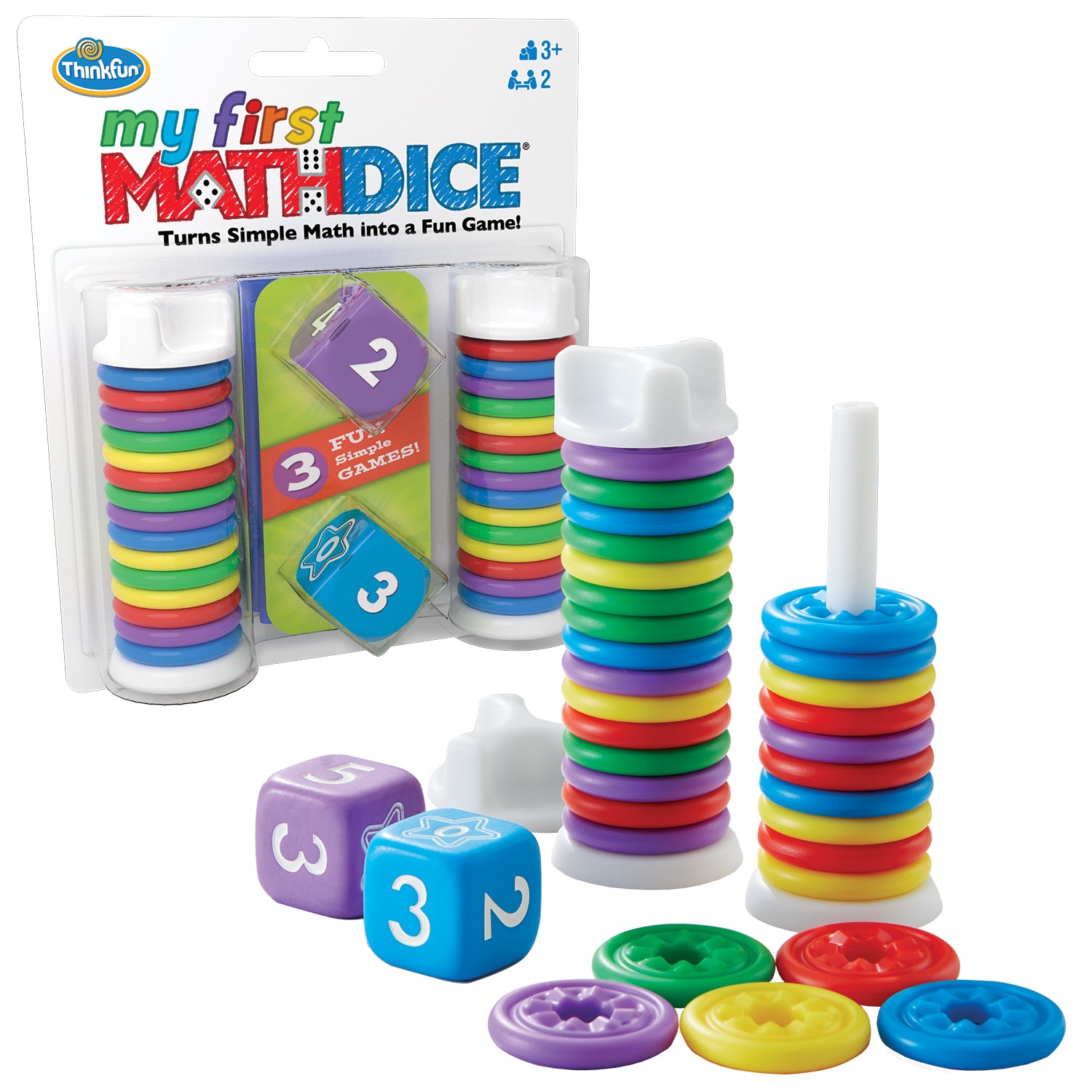 My First Math Dice Turns Simple Math Into A Fun Game Bird In Hand