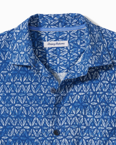 Disney Poolside Party Linen Camp Shirt