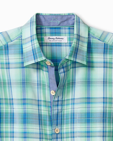 Tommy Bahama Time Flies Camp Shirt - Dockside Blue