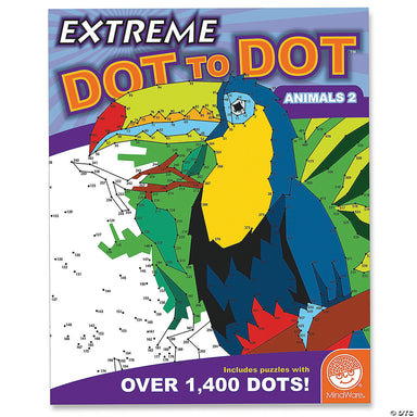 Extreme Dot-to-Dot Dogs Puzzles for Adults from 356 to 870 Dots