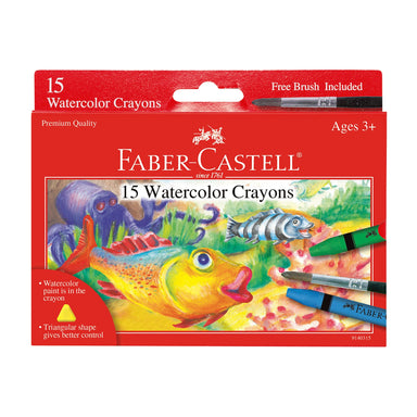 Faber Castell 6 Metallic Gel Crayons