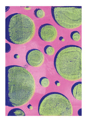 NEW Circle Stencil - Designed to print with 5x7 Gelli Arts® printing plate