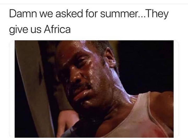 Africa means summer