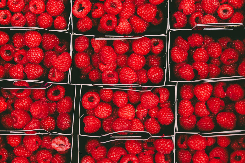 many raspberries