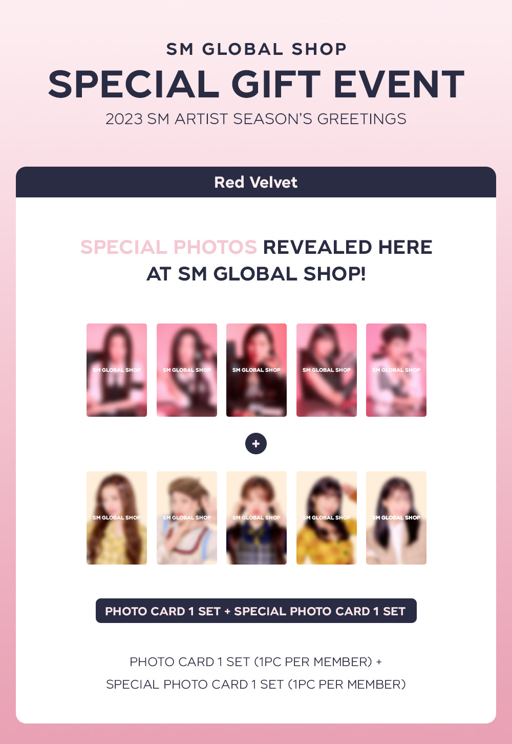 PreOrder [Red Velvet] 2023 SEASON'S GREETINGS SM Global Shop