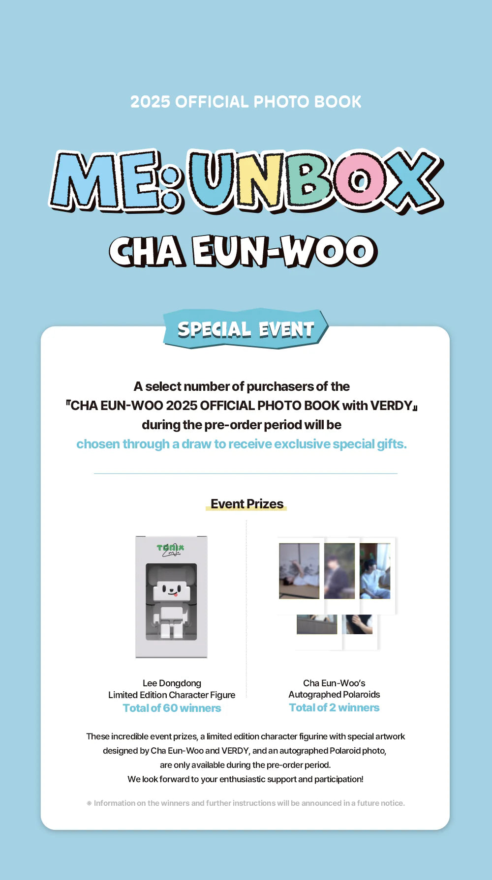 Pre-Order EXTENDED] 2025 Official Photo Book with VERDY ME